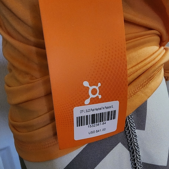 Orange Theory Push Keyhold Tank (XL) - Picture 6 of 7